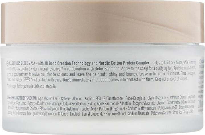Produktbild Schwarzkopf Professional Blondme - All Blondes Detox Mask (200 ml)