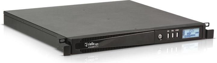 Riello Vision Rack VSR 1100 - USV (Rack - einbaufähig) - Wechselstrom 230 V - 880 Watt (1100 VA, 800 W, Line-Interaktiv USV)