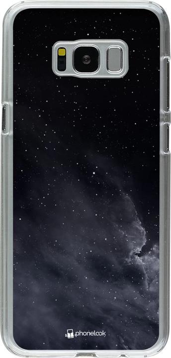 Actual product image PhoneLook Coque transparent Black Sky Clouds (Samsung Galaxy S8+)