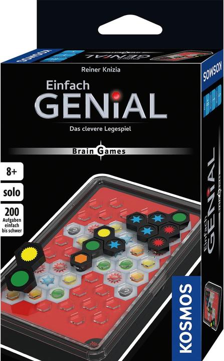 Actual product image Kosmos Simply Brilliant Brain Games (German)