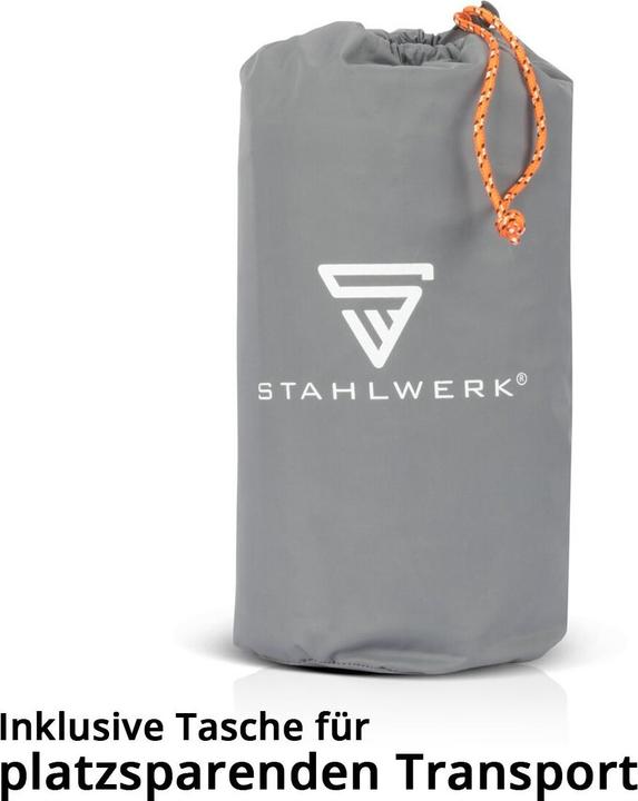 Produktbild Stahlwerk Luftmatratze LM-70 ST 194 x 60cm Aufblasbares Luftbett Campingmatratze