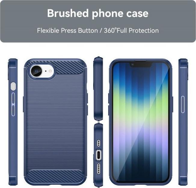 Image du produit MU Style Carbon Fiber TPU Softcase Series (Apple iPhone 16e)