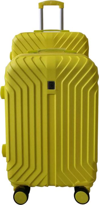 Immagine prodotto NTK-Collection Hartschalenkoffer 2er-Set Mabell Gelb (80 l, M (50 - 90l), L (90 - 115l))