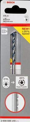 Produktbild Bosch Professional Zubehör Betonbohrer CYL-5, Blue Granite, 8 x 100 x 150 mm (8 mm)