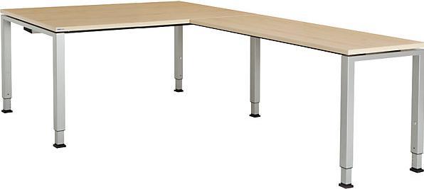 Actual product image Mauser Desk, chained, foot shape square/rectangular tube