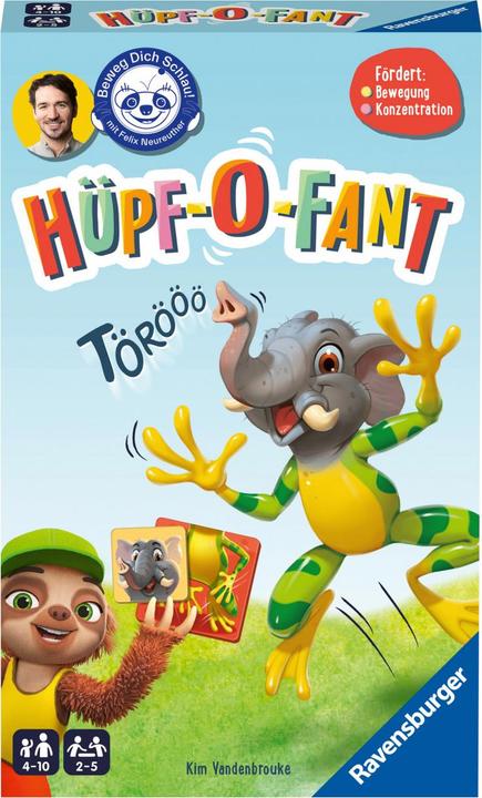Image du produit Ravensburger Bougez intelligemment. Hüpf-O-Fant (Allemand)