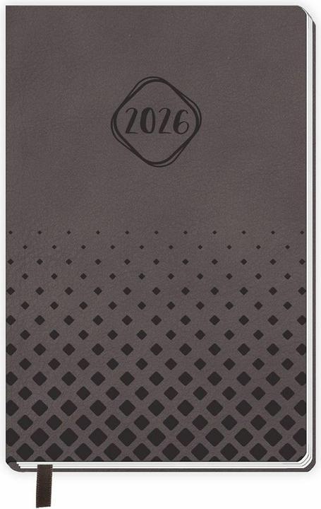 Actual product image Trtsch Pocket Calendar A7 Soft Touch Anthracite 2026 (German)