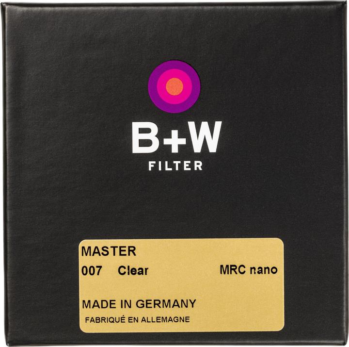 Immagine prodotto B+W FILTRO CHIARO MRC nano MASTER 55mm (55 mm, Filtro di protezione, 55 mm)