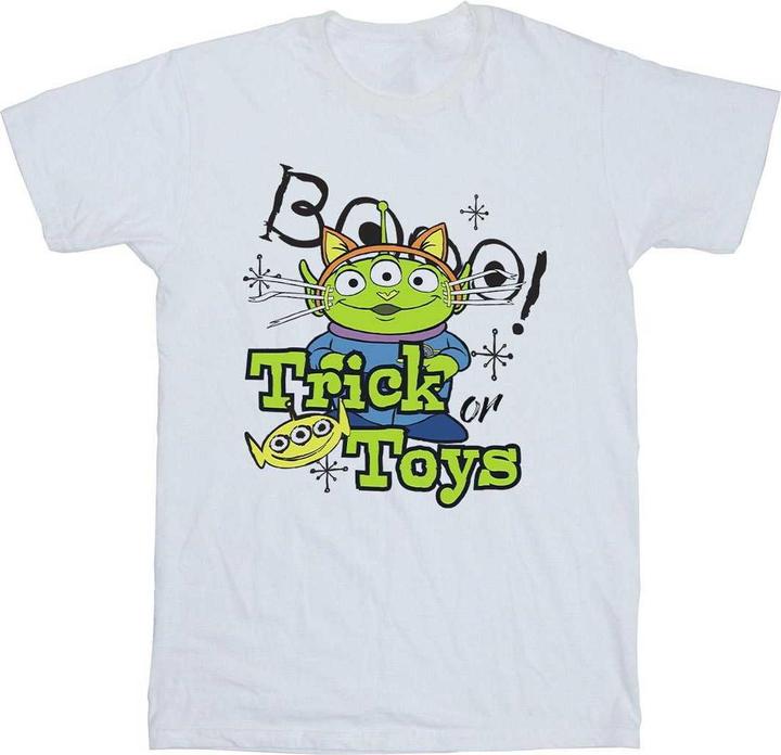 Actual product image Toy Story Mens Trick Or Toys Alien Cotton Halloween T-Shirt (4XL)