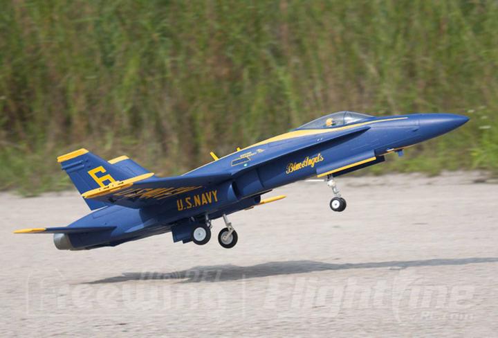 Immagine prodotto Freewing F/A-18C Hornet Blue Angel PNP 90mm 12B Jet EDF (Jet)
