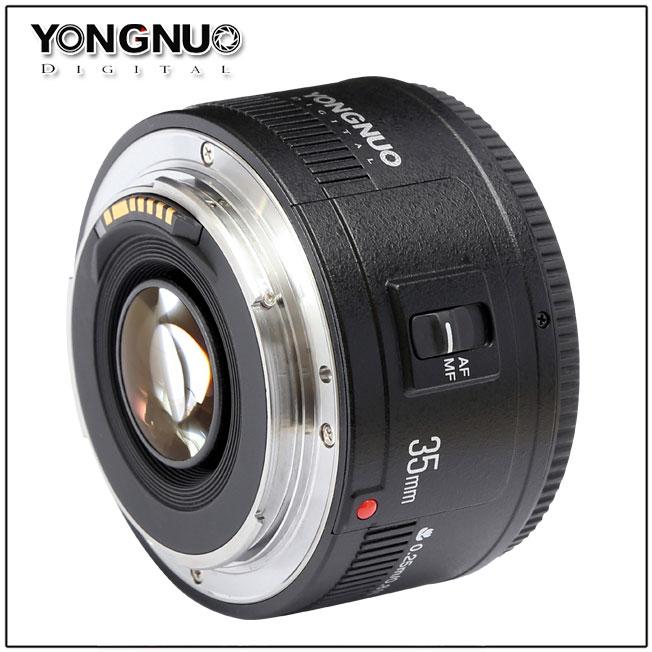 Immagine prodotto Yongnuo 35 mm f/2 Canon EF (Canon EF, Full-frame, APS-C / DX)