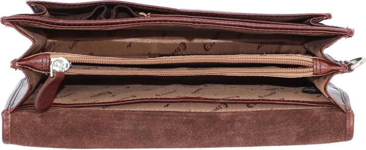 Actual product image Esquire Toscana leather wrist bag 24.5 cm