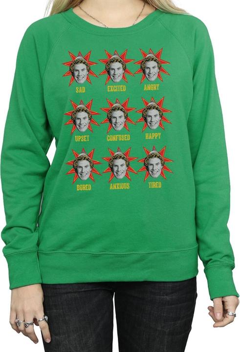 Actual product image Elf Womens/Ladies Buddy Moods Sweatshirt (M)