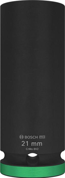 Actual product image Bosch Professional Zubehör PRO Impact socket, 1/2", 21 mm, deep (21 mm)