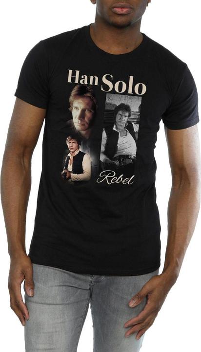 Immagine prodotto Star Wars Han Solo 90s Style Maglietta Uomo (M)