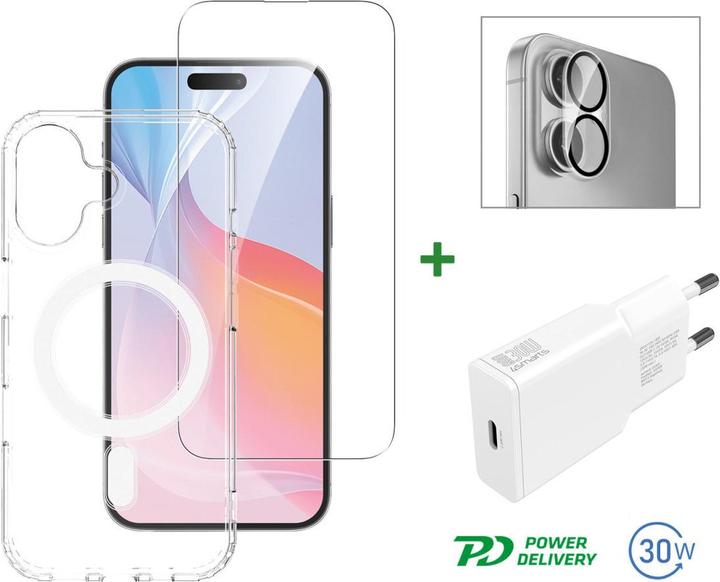 Actual product image 4smarts 3 in 1 Starter Set (Apple iPhone 16)