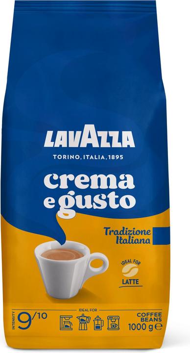 Actual product image Lavazza crema e taste (1000 g, Medium roast)