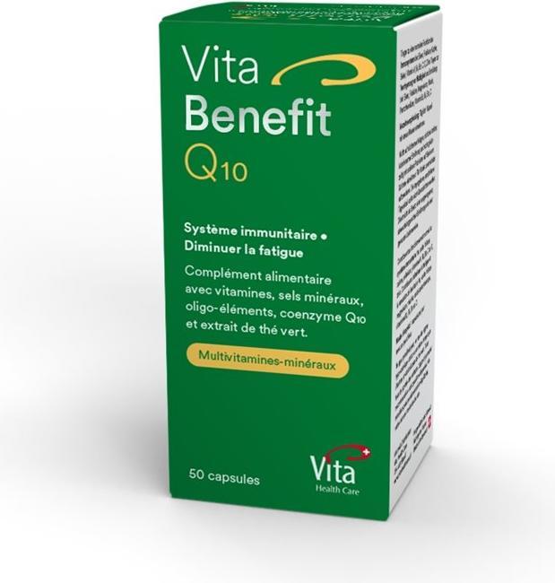 Image du produit Vita Benefit Q10 (50 pièce(s), Capsules, 192 g)