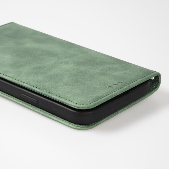 Immagine prodotto PhoneLook Custodia in pelle Flip Wallet Vintage con chiusura magnetica e porta carte di credito (Apple iPhone 15 Pro)