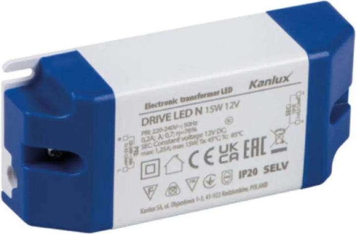 Immagine prodotto Kanlux Trasformatore elettronico DRIVE LED Bianco 23861