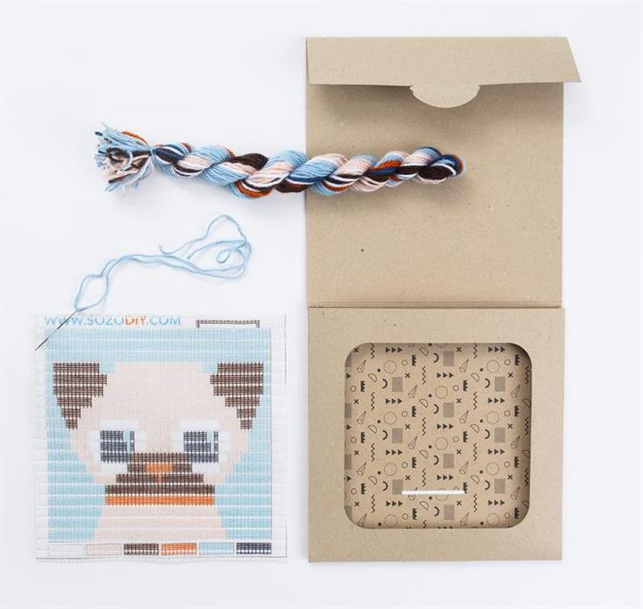 Actual product image Sozo Pug picture frame kit