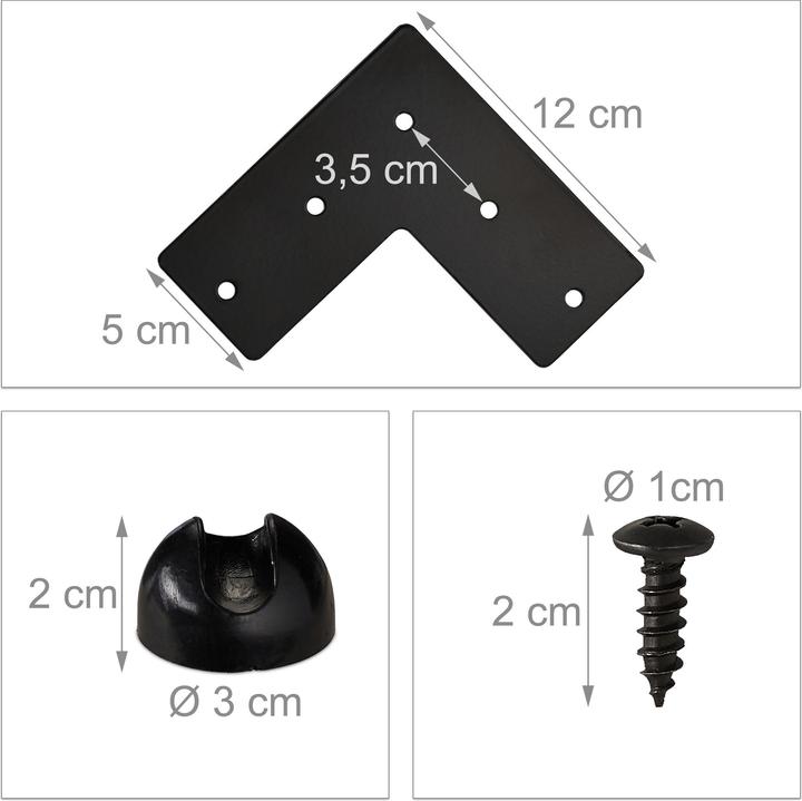 Actual product image Relaxdays Hairpin