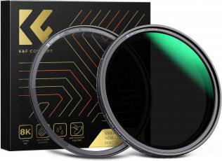 Immagine prodotto K&F Concept Concept Nano X No Fork ND8-128 Filtro magnetico - 82 mm (82 mm, Filtri grigi, 82 mm)