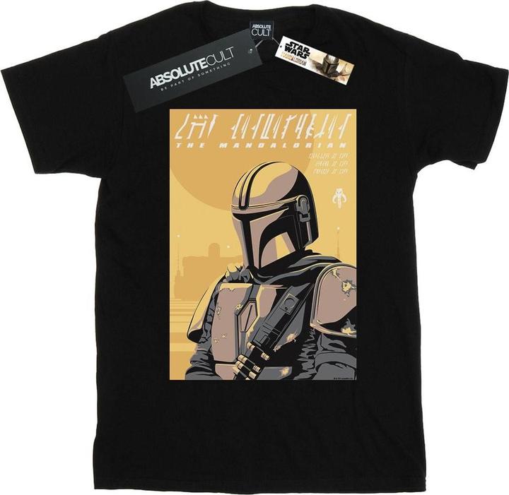 Produktbild Star Wars The Mandalorian Art Poster TShirt (L)