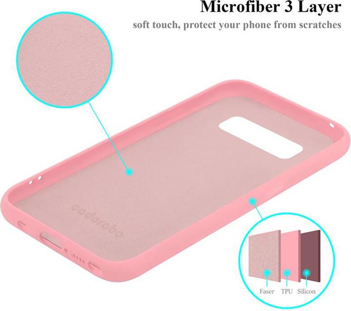 Actual product image Cadorabo TPU Liquid Silicone Case Cover (Samsung Galaxy Note 8)
