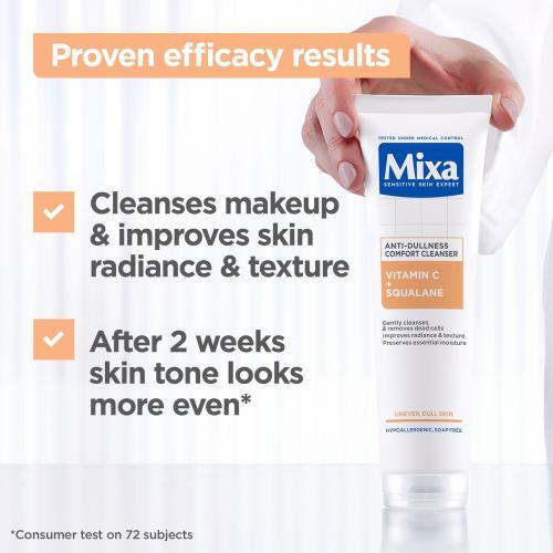 Produktbild Mixa Cleansing gel for dull skin (Anti-Dullness Comfort Cleanser) 150 ml (Gel, 150 ml)