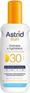 Image du produit Astrid Lait en spray pour bronzage SPF 30 Sun 200 ml (Spray solaire, SPF 30, 200 ml)