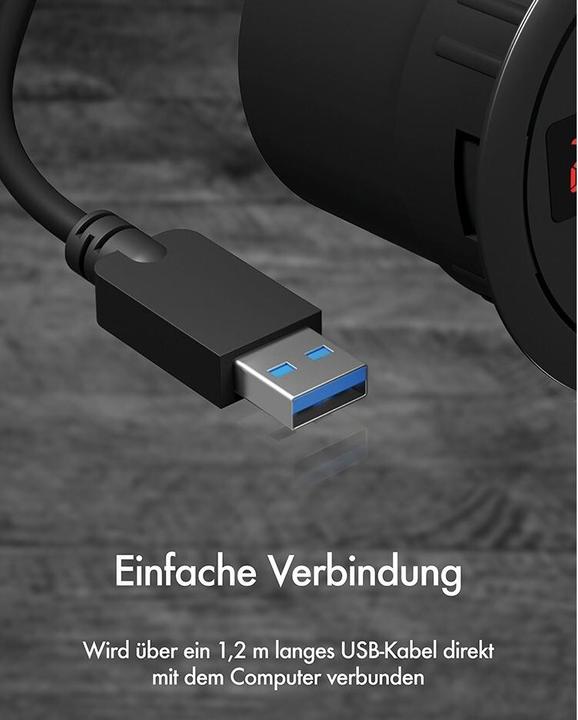 Actual product image Icy Box Ib-Hub1404 (USB-A, 3 Ports)