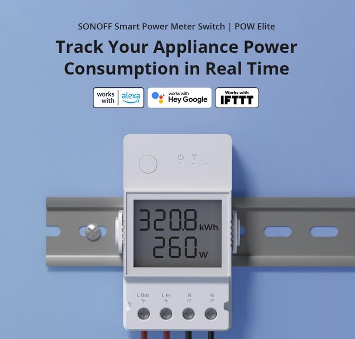 Actual product image Sonoff POW Elite