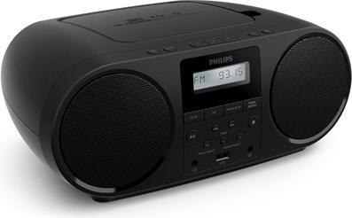 Actual product image Philips Radio/CD-Player TAZ5000/10 Schwarz, Radio Tuner: FM (FM, Bluetooth)