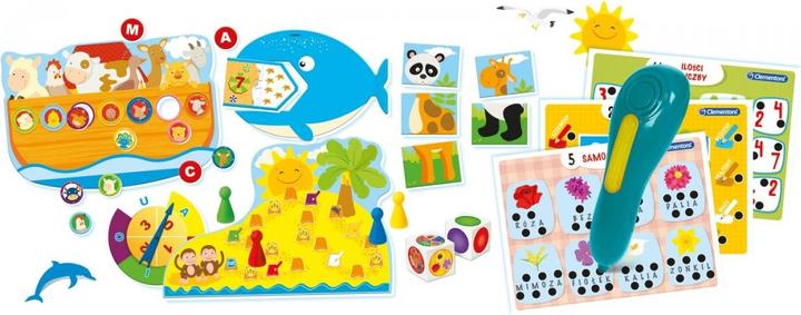 Image du produit Clementoni Jeu éducatif Talking Pen 50 jeux (50650) (Italien)
