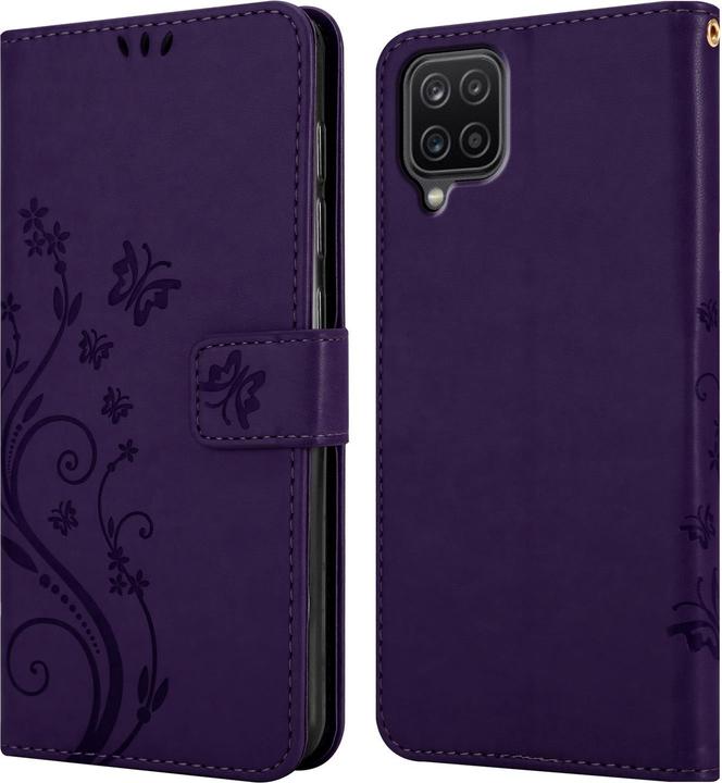 Image du produit Cadorabo Couverture du livre de fleurs (Samsung Galaxy A12)