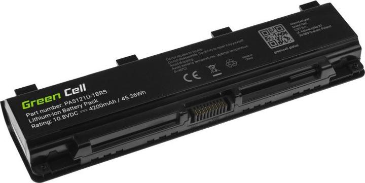 Actual product image GreenCell Laptop Battery PA5121U-1BRS PABAS274 for Toshiba Satellite - 11.1V - 4200mAh (6 Cells, 4200 mAh)