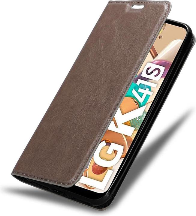 Productafbeelding Cadorabo Boek Onzichtbare Magneethoes (LG KQ51)