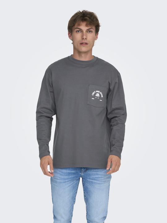Actual product image Only & Sons Loose fit round neck T-shirt T-shirt (XXL)