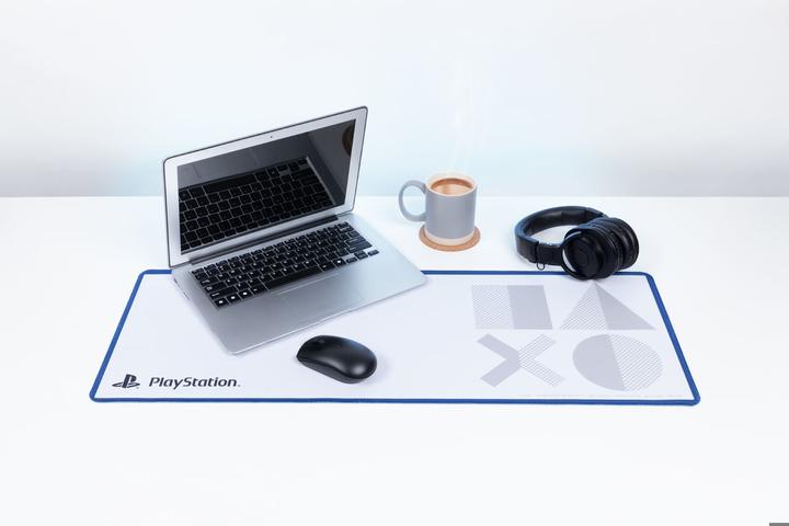 Actual product image Paladone Products Tappetino Mouse Playstation Blue Desk Mat (XL)