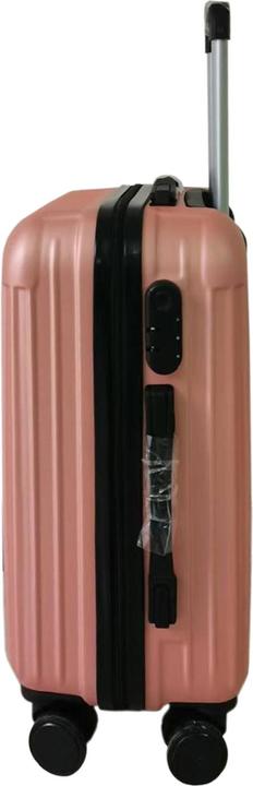 Immagine prodotto NTK-Collection Hartschalenkoffer 4er-Set Frenzi Rosegold (115 l, Bagaglio a mano (fino a 50 litri), M (50 - 90l), L (90 - 115l), XL (da 115l))