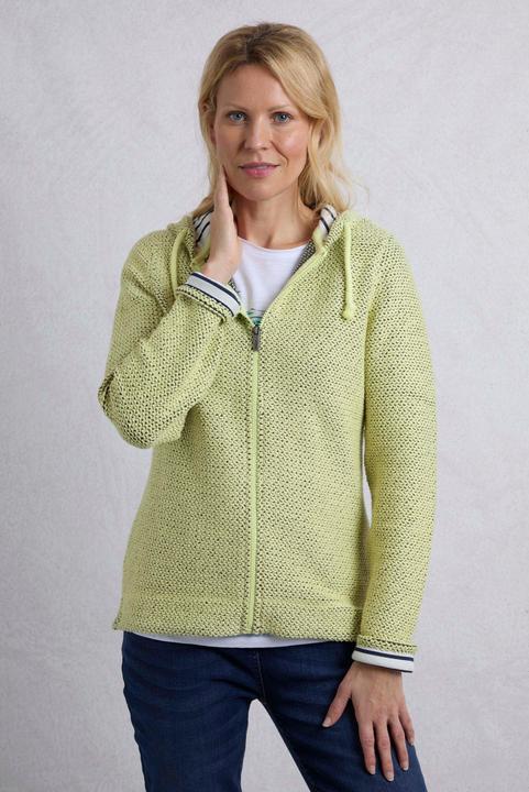 Produktbild Weird Fish Chicoa Hoodie mit durchgehendem Reissverschluss (34 D)