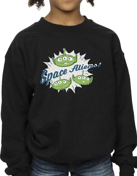 Actual product image Disney Girls Toy Story Aliens Sweatshirt (128)