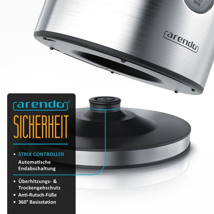 Actual product image Arendo Kettle (1.70 l)