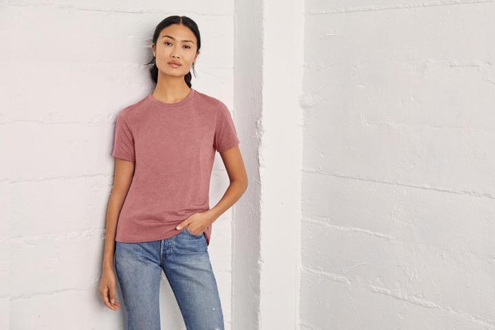 Produktbild Bella Canvas Relaxed Fit Heather CVC Tee (M)