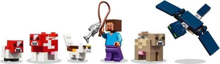Produktbild LEGO Das Pilzkuh-Haus (21270, LEGO Minecraft)