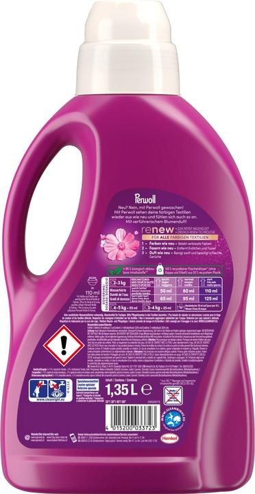 Produktbild Perwoll Renew Flüssig Color Blütenrausch (27 Waschgänge, Flasche)