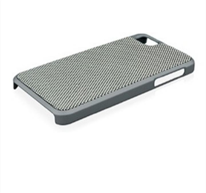 Produktbild Macally Weave Snap On Case für iPhone 5/5S/SE Grau (Apple iPhone 5s)