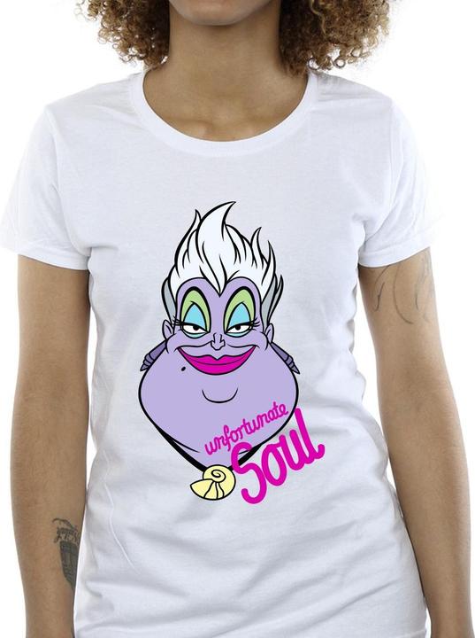 Actual product image Disney Womens/Ladies Villains Ursula Unfortunate Soul Cotton T-Shirt (L)