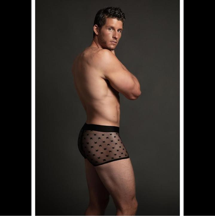 Actual product image Allure Star Boxer - Black (XL)